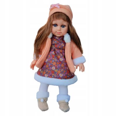 LALKA Paula w zimowym ubranku Z DŻWIĘKIEM Mówię i śpiewam po POLSKU