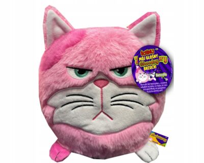 Złodomory – Plusz 31 cm, różowa kotka Burczylia