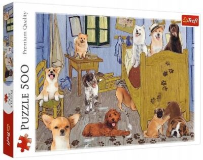 TREFL PUZZLE 500-EL POKOJ VAN GOGHA – PSIA REWOLUCJA 37539