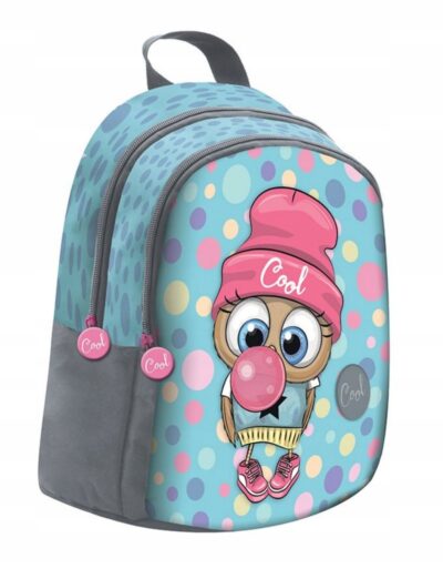 Plecak przedszkolny jednokomorowy Beniamin chłopcy, Wielokolorowy