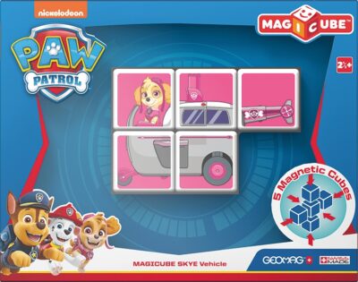 Geomag Magicube Klocki magnetyczne Układanka Psi Patrol Skye pojazd GEO-081