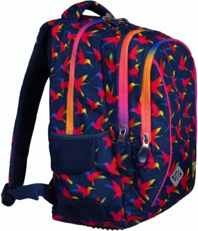 Plecak szkolny wielokomorowy ST.RIGHT Wielokolorowy 20 l