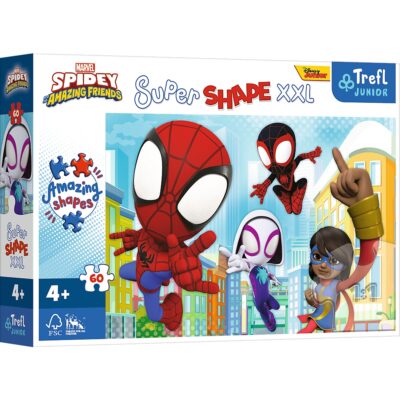 PUZZLE 60 EL SUPER SHAPE XXL SPRYTNY SPIDEY