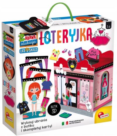Gra planszowa Gra Loteryjka Mój Pierwszy Butik Lisciani