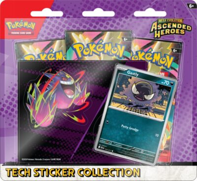 Pokemon TCG: Ascended Heroes Tech Sticker Gastly/Mega Gengar