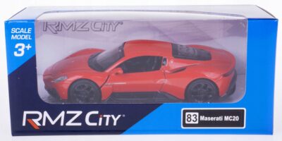 MASERATI MC20 MODEL METALOWY 1:32/39 RMZ CZERWONY