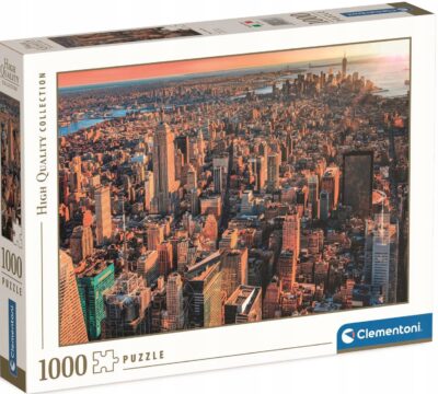 Puzzle 1000 HQ NEW York city, clementoni