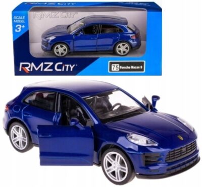 Porsche Macan S Dark Blue RMZ Praca zbiorowa