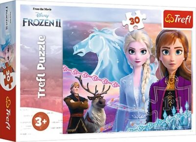 PUZZLE 30 El KRAINA LODU FROZEN 18253 TREFL