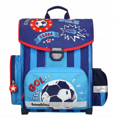 TORNISTER SZKOLNY PIŁKA FOOTBALL BAMBINO