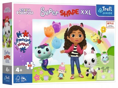Puzzle Super Shape XXL Weseli Przyjaciele Gabi 60 elementów