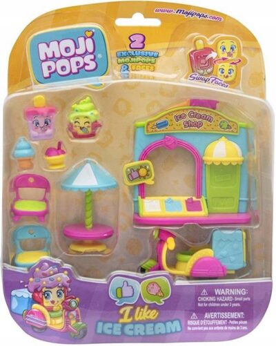 Zestaw Magic Box Moji Pops lodziarnia + figurki