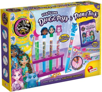 Moon Academy Księżycowe pisaki i pamiętnik – Lisciani