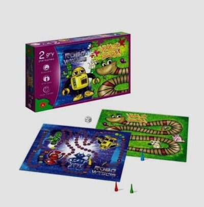GRA PLANSZOWA WĄŻ BOA+ROBO WYŚCIG ALEXANDER