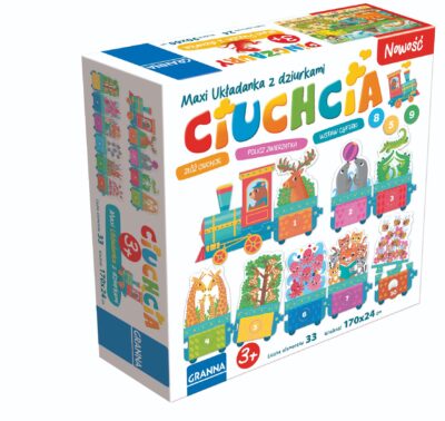 Układanka mxi ciuchcia