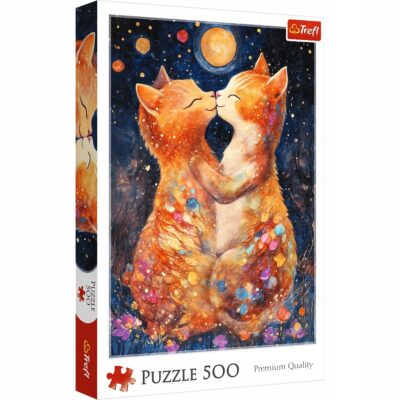 Puzzle 500 Pocałunek w świetle księżyca TREFL