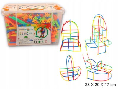 XXL DUŻY ZESTAW PATYKI DO UKŁADANIA 900 EL