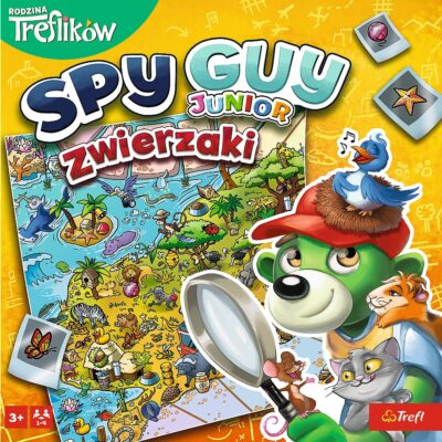 Gra planszowa Spy Guy Junior Zwierzaki Trefl