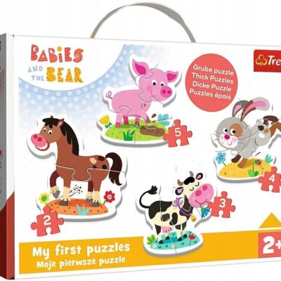Puzzle Trefl Baby Classic 14 elementów Moje pierwsze puzzle. Na farmie 2+