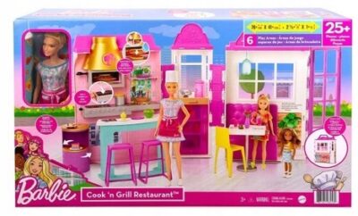 Zestaw Mattel Barbie Cook ‘n Grill Restaurant
