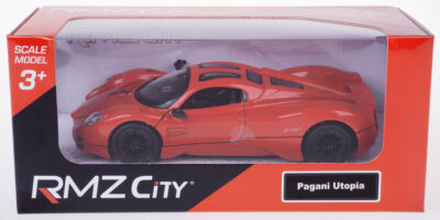 PAGANI UTOPIA 2022 MODEL METALOWY RMZ CITY 1:32/39 CZERWONY