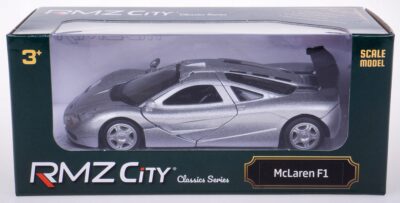 MCLAREN F1 1992 MODEL METALOWY RMZ 1:32/39 SREBRNY