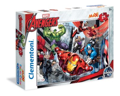 Puzzle Clementoni Maxi 24 elementów Puzzle Maxi 24 The Avengers