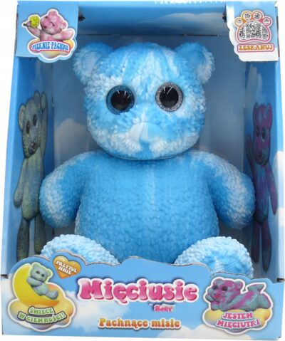 EPEE Mięciusie – PACHNĄ i ŚWIECĄ W CIEMNOŚCI, niebieski miś