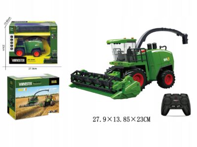 Kombajn zdalnie sterowany RC na pilota Harvest do zboża