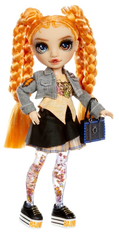 Lalka modowa RAINBOW HIGH Sparkle & Shine – Clementine (pomarańczowa)
