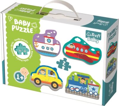Puzzle Baby Classic pojazdy transportowe 1+ Trefl 36075