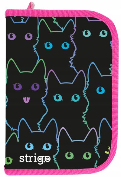 Piórnik rozkładany podwójny Strigo