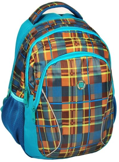 Plecak szkolny wielokomorowy Paso Wielokolorowy