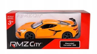 RMZ CHEVROLET CORVETTE Z06 POMARAŃCZOWY