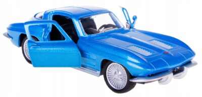 CHEVROLET CORVETTE STINGRAY 1963 1:32/39 RMZ NIEBIESKI