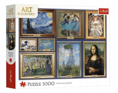 Puzzle Trefl 1000 elementów Kolekcja arcydzieł sztuki
