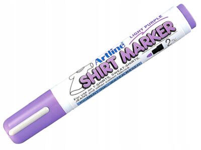 Marker Artline T-Shirt do tkanin jasnofioletowy