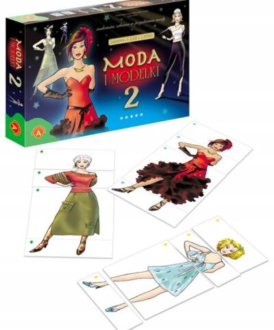 Gra planszowa Moda i Modelki 2 Alexander