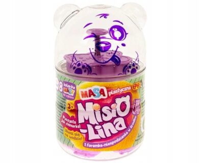 Misiolina Masa plastyczna czerwona 60g 1 foremka Epee