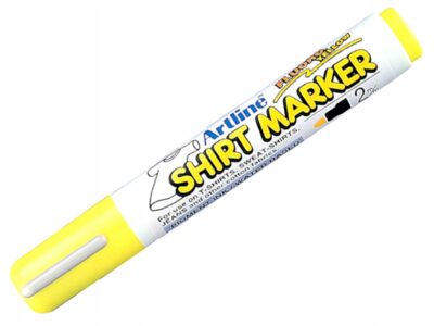 Marker do tkanin Toma Artline żółty 2 mm