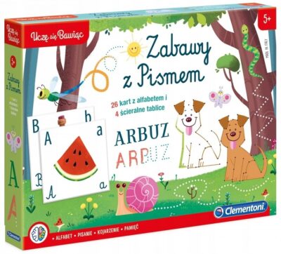 Zabawka edukacyjna Clementoni Nauka pisania plastikowa od 3 lat