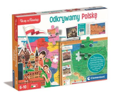 Gra planszowa Odkrywamy Polskę Clementoni