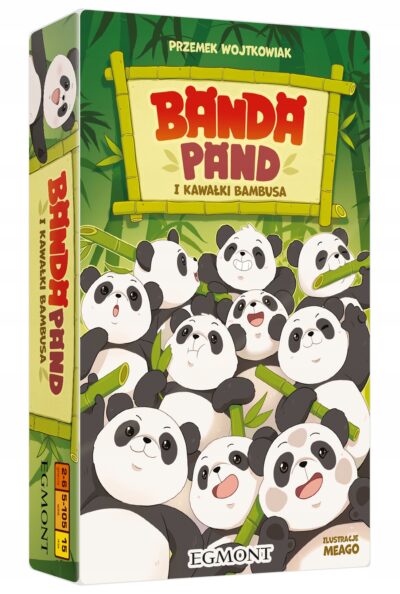 Gra planszowa Banda Pand i kawałki bambusa Egmont