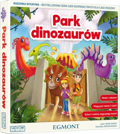 Gra planszowa Park dinozaurów Egmont