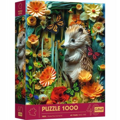 Puzzle 1000 Paper Art Jeż Trefl