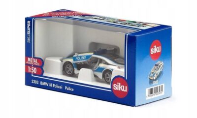 Pojazd policyjny BMW i8 Siku 2303