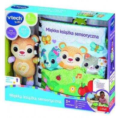 62556 VTECH MIĘKKA KSIĄŻECZKA SENSORYCZNA