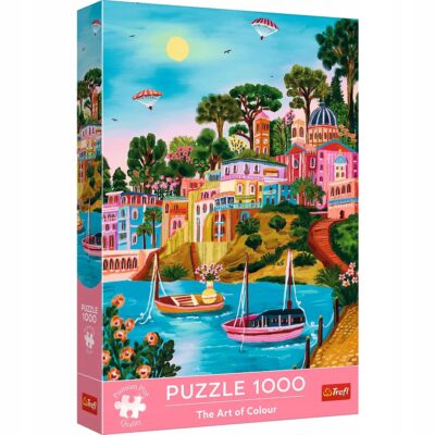 Puzzle Trefl 1000 elementów Siros Grecja