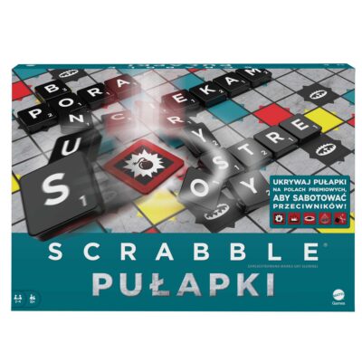 Gra planszowa Mattel Scrabble Pułapki