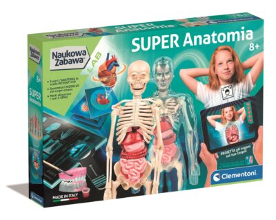 Clementoni Naukowa Zabawa Super Anatomia zestaw naukowy 8+